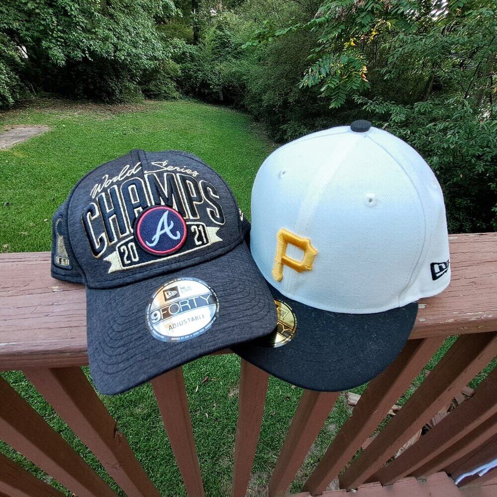 ATLANTA BRAVES 2021 WORLD SERIES & PITTSBURGH PIRATES 59FIFTY FITTED CAP